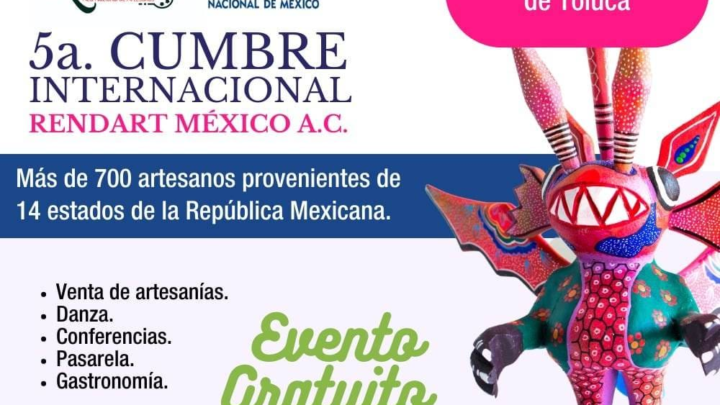 QUINTA CUMBRE INTERNACIONA DE ARTESANOS EN TOLUCA-MÉXICO